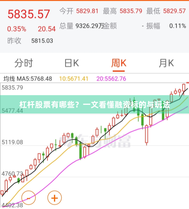 杠杆股票有哪些？一文看懂融资标的与玩法