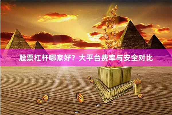 股票杠杆哪家好？大平台费率与安全对比